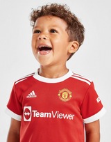 adidas Manchester United Fc 2021/22 Home Kit Infant