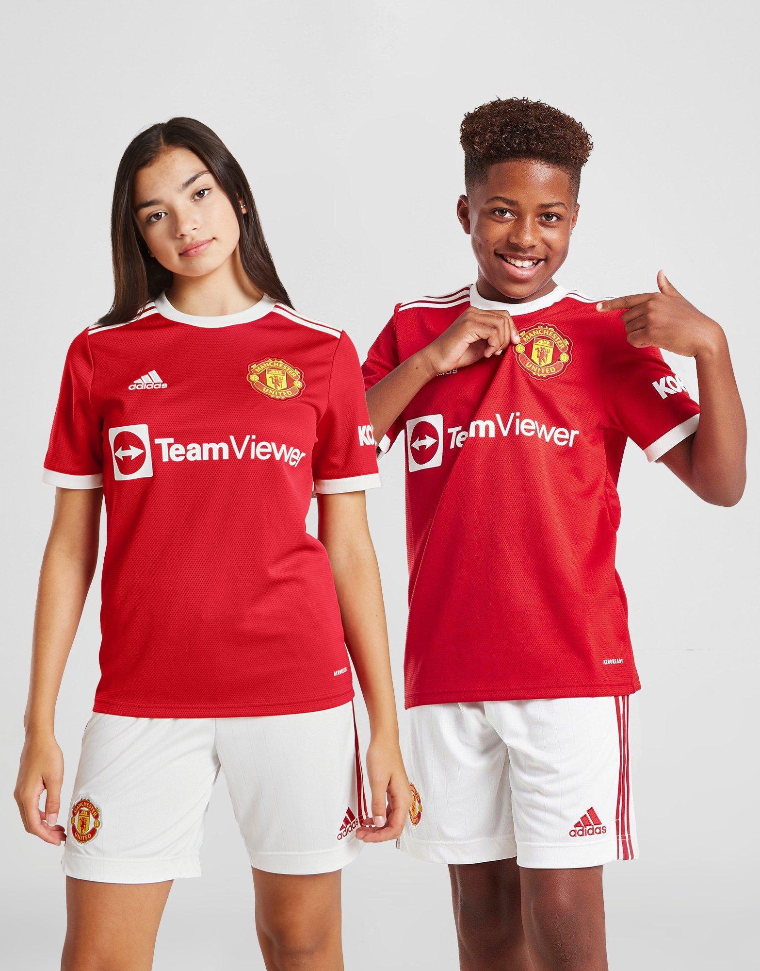 Adidas Man United Women's Home Jersey - Red