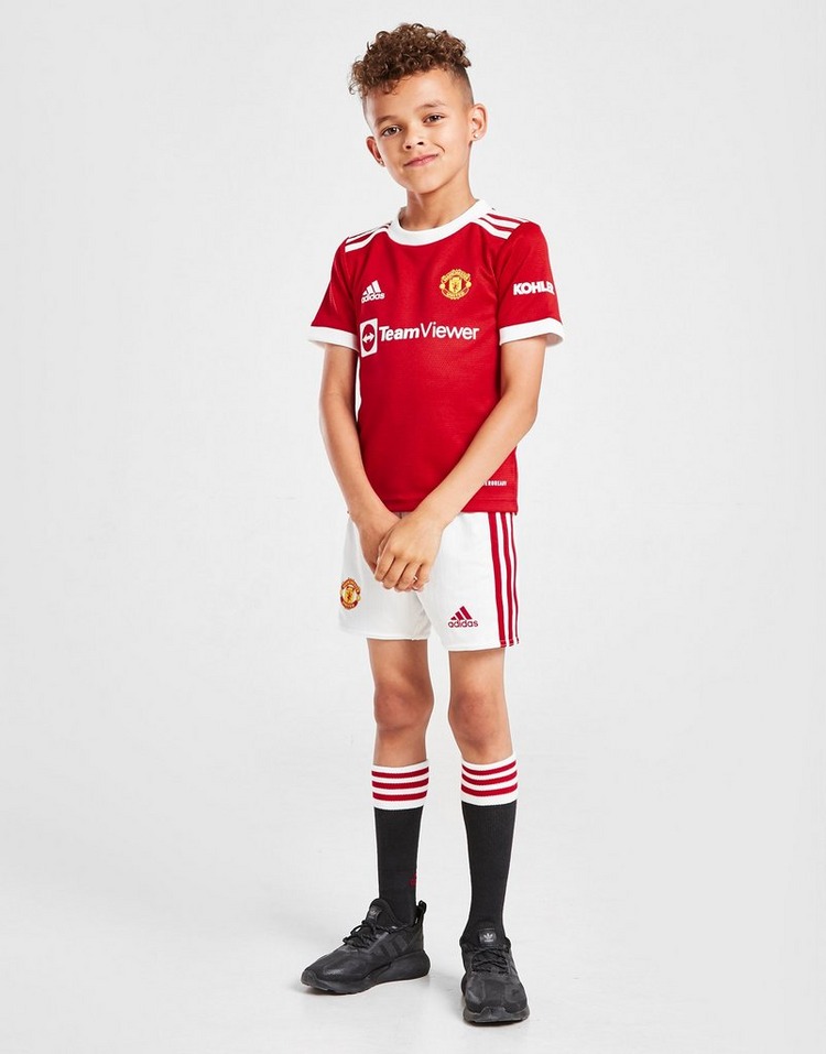 adidas Manchester United FC 2021/22 Home Kit Children