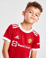 adidas conjunto Manchester United FC 2021/22 1. ª equipación infantil