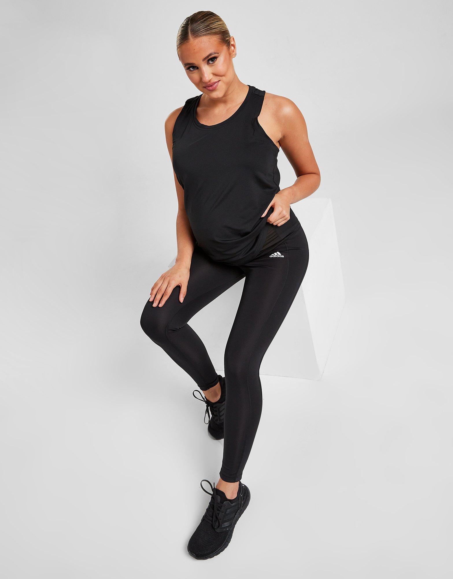 adidas Yoga 7/8 Leggings (Maternity) - Pink