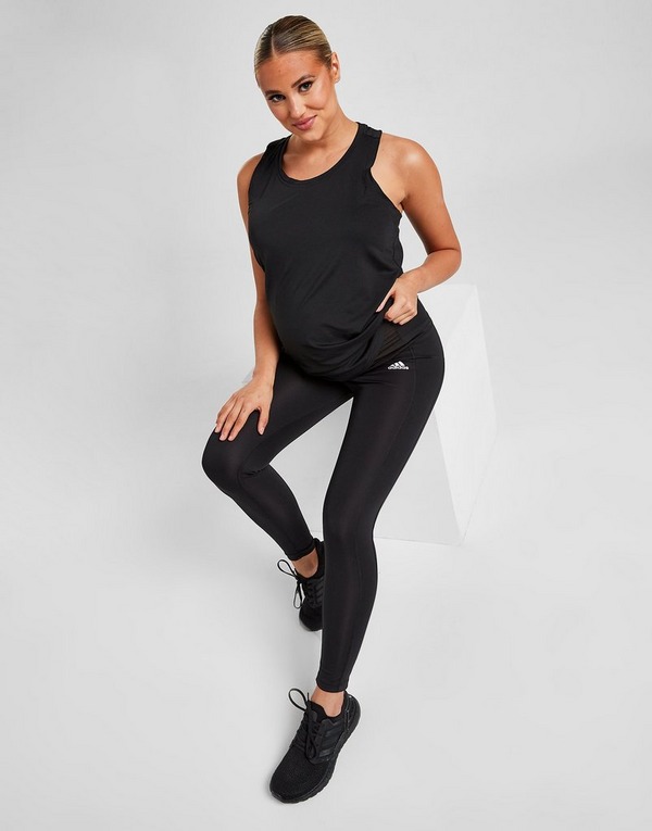 Buy adidas Black Performance Training Maternity Yoga 7/8 Leggings from Next  USA