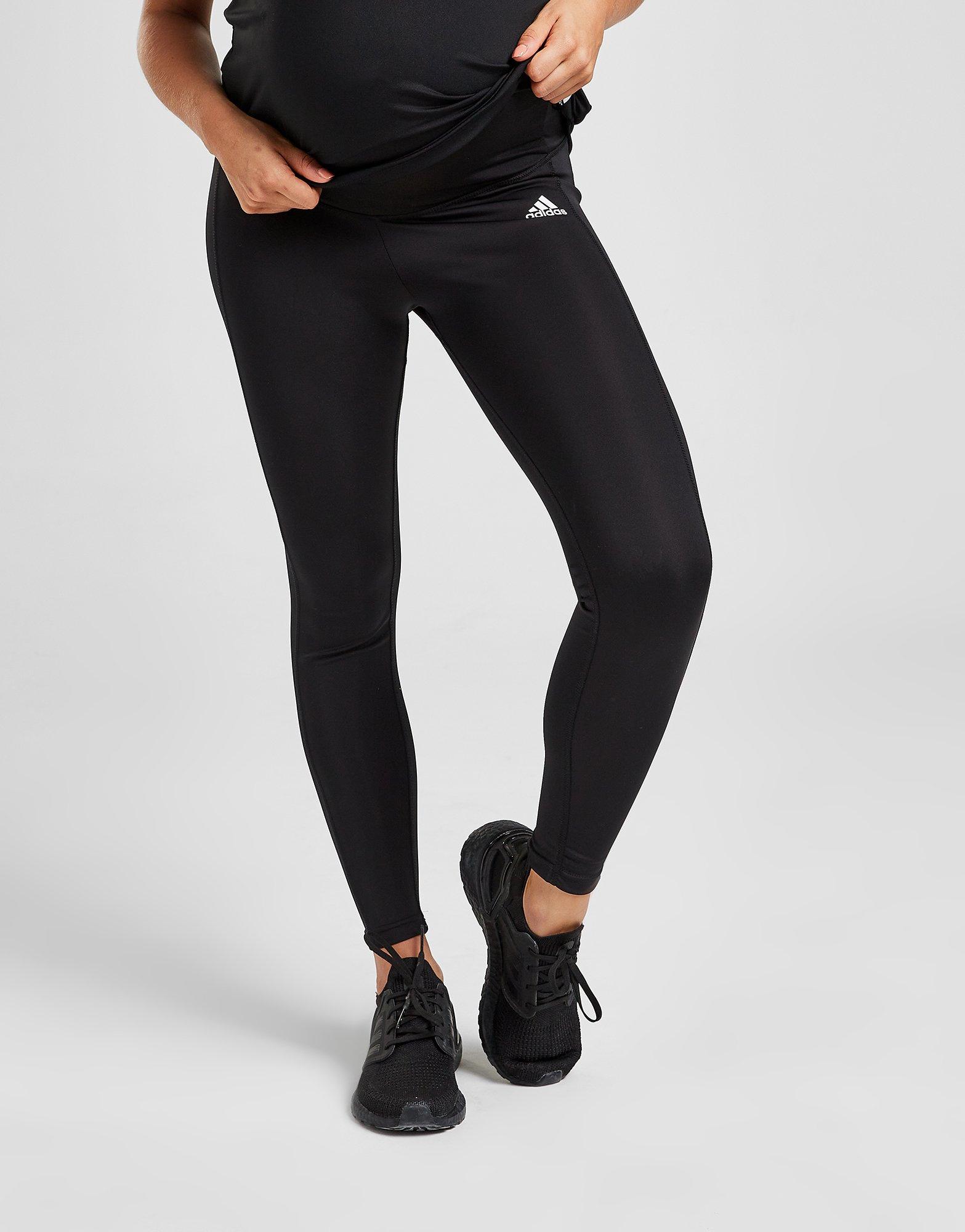 Black adidas Maternity Badge Of Sport Tights