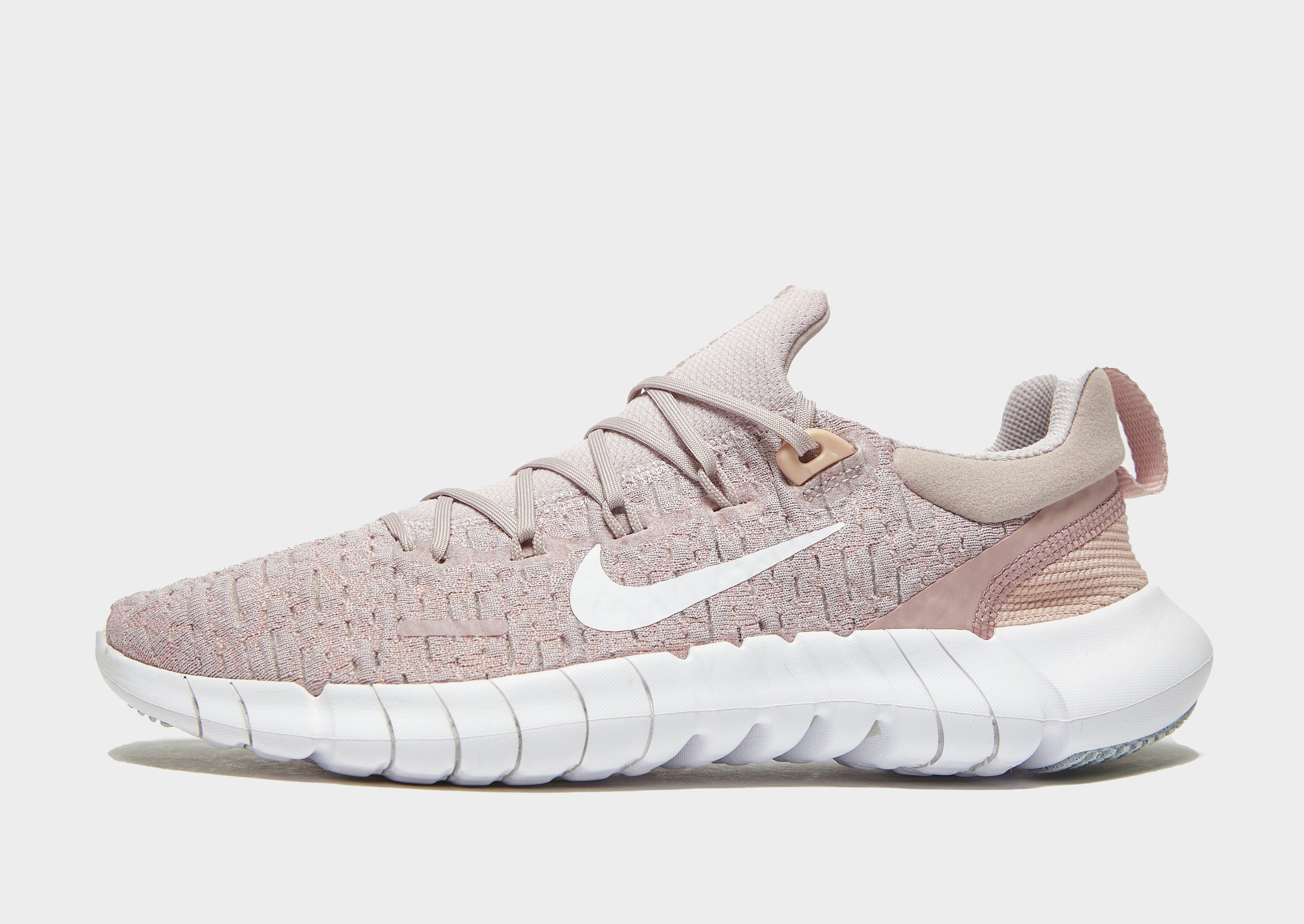 nike free run 5.0 womens white