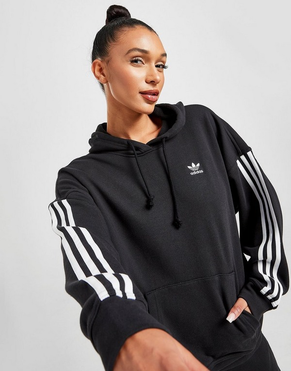 adidas Originals 3-Stripes Oversized Hoodie كيف اطلع ورقة اصلاح adidas Originals 3-Stripes Oversized Hoodie كيف اطلع ورقة اصلاح