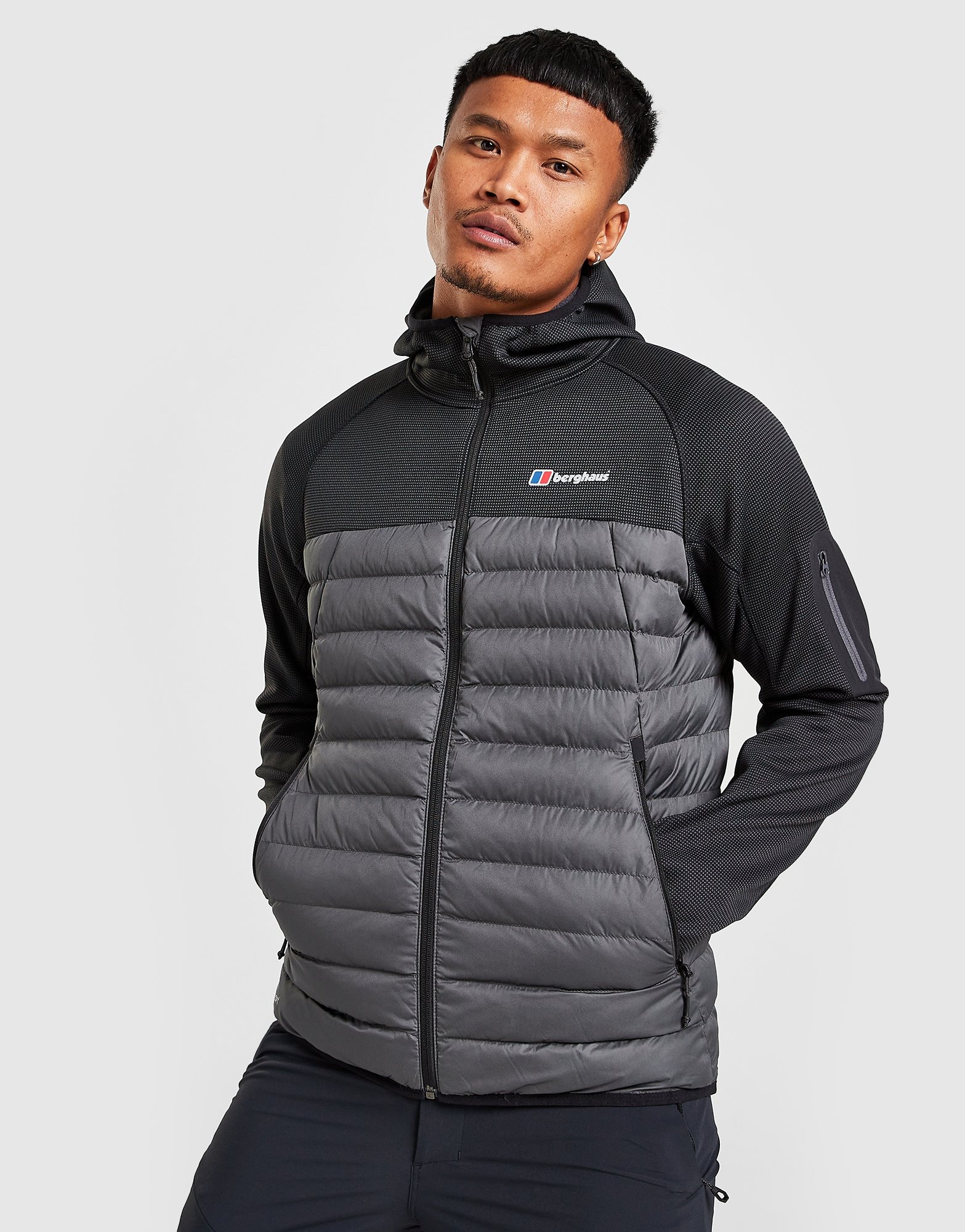 Berghaus Pravitale Hybrid Jacke Grau JD Sports Deutschland