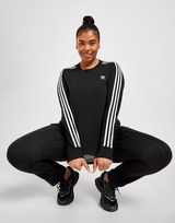 adidas Originals 3-Stripes Plus Size Long Sleeve T-Shirt