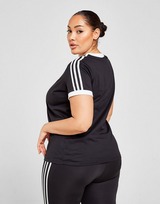 adidas Originals 3-Stripes California Plus Size T-Shirt Donna