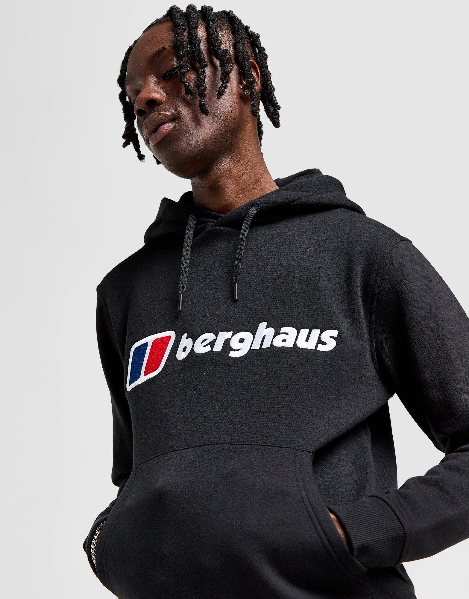 Berghaus Felpa con Cappuccio Over The Head Logo