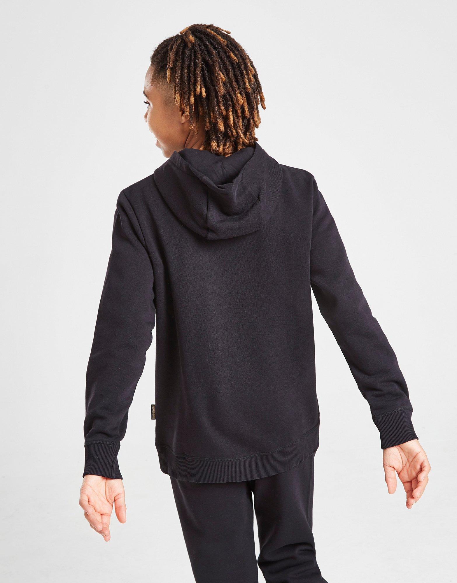 Napapijri Reflective Logo Fleece Hoodie Junior