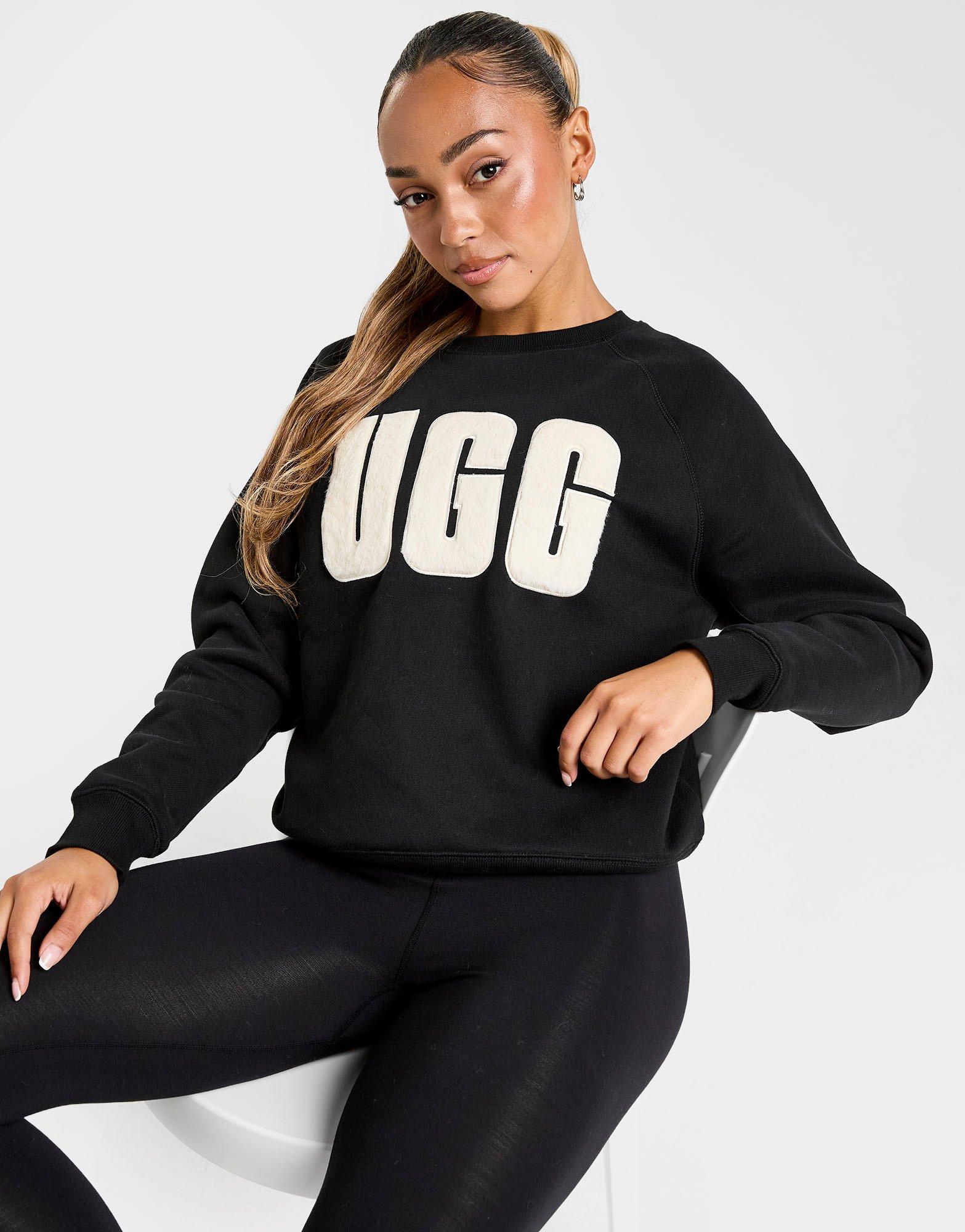 UGG Felpa Girocollo Fuzzy Logo