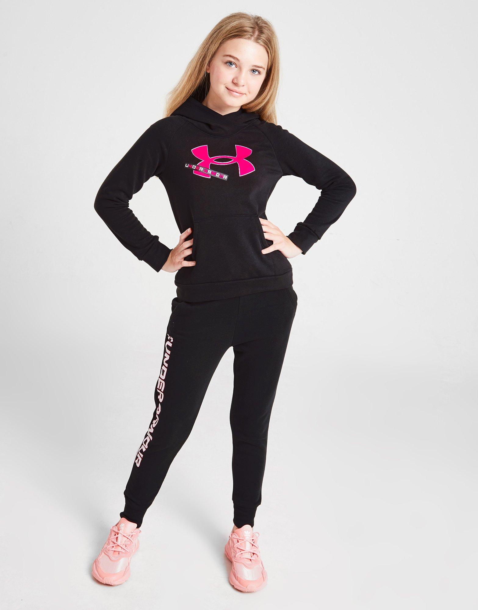 Under Armour Girls' Rival Fleece Hoodie Junior