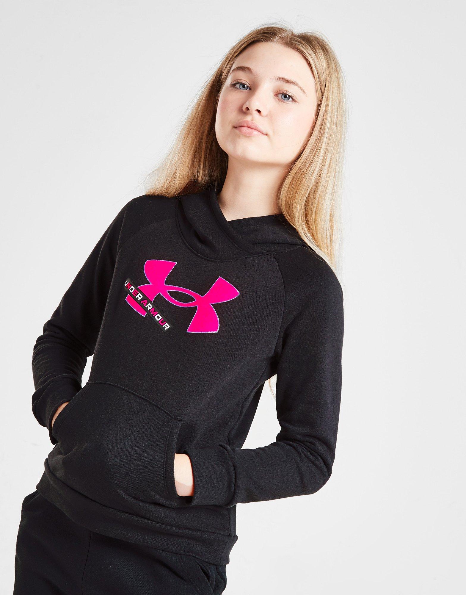 Under Armour Girls' Rival Fleece Hoodie Junior