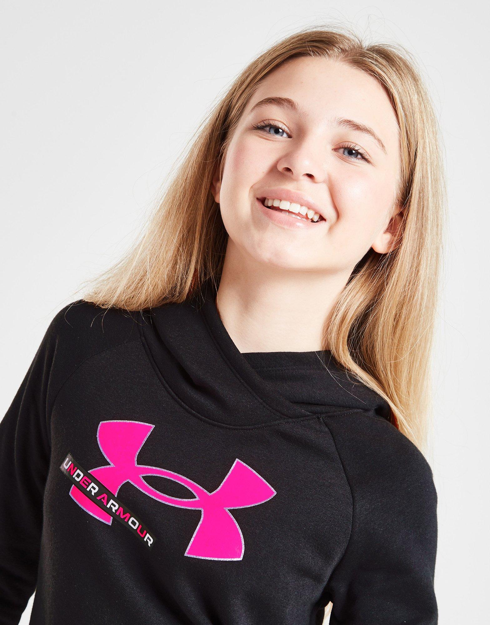 Under Armour Girls' Rival Fleece Hoodie Junior
