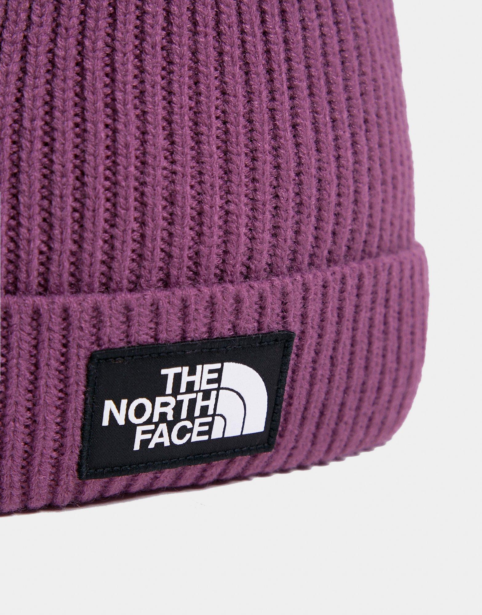 The North Face Logo Box Cuffed Beanie