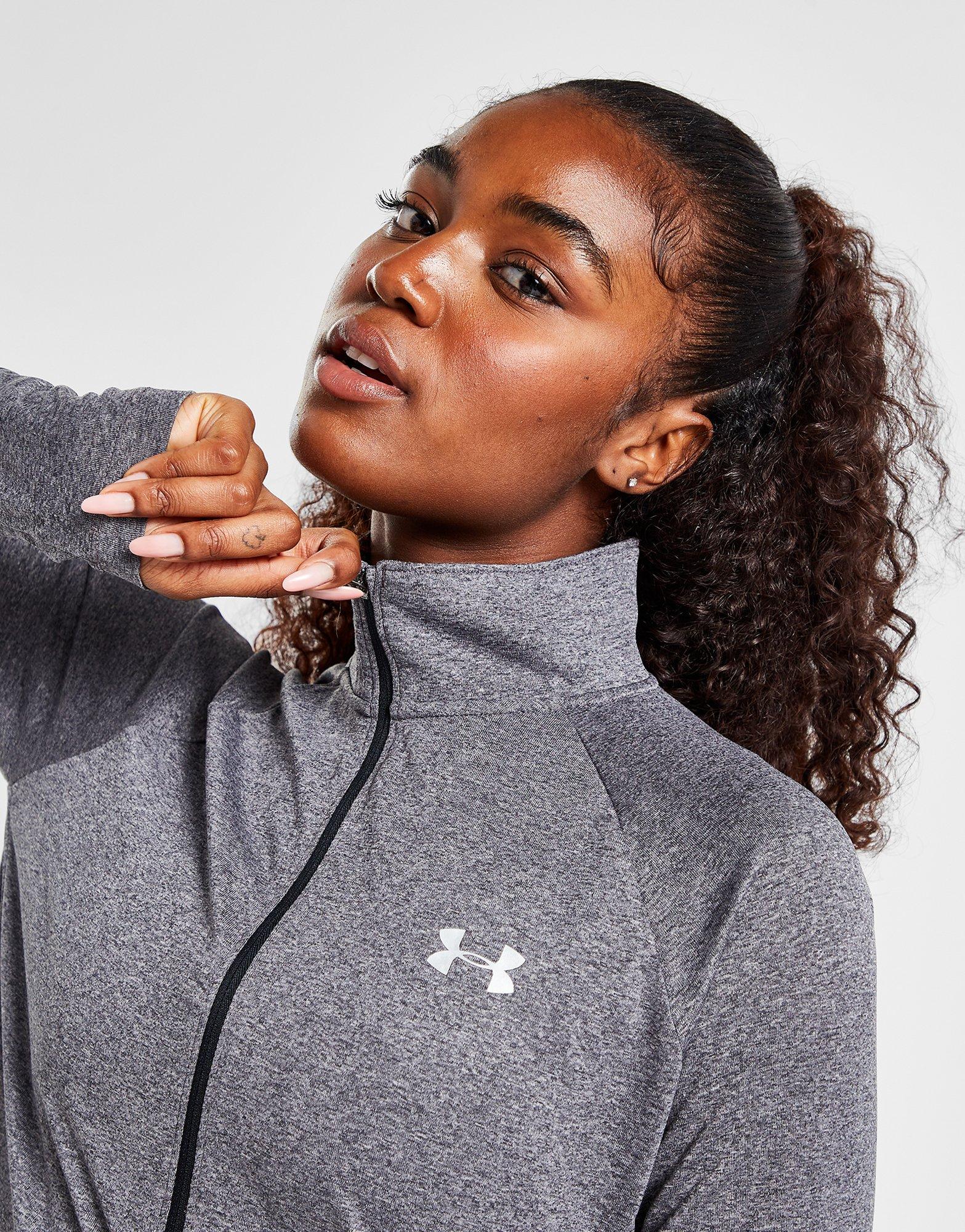 Grey Under Armour Tech 1/2 Zip Top - JD Sports Global