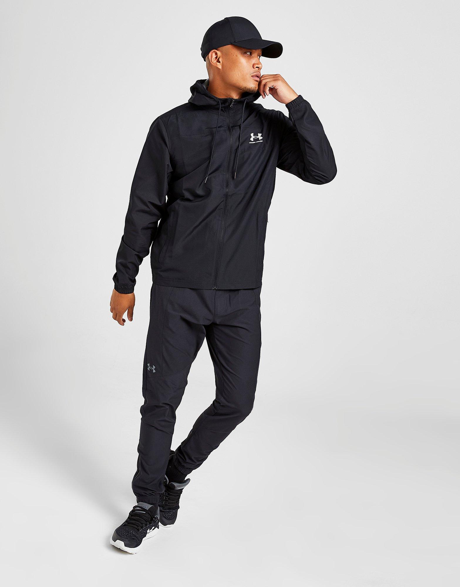 Black under armour clearance windbreaker