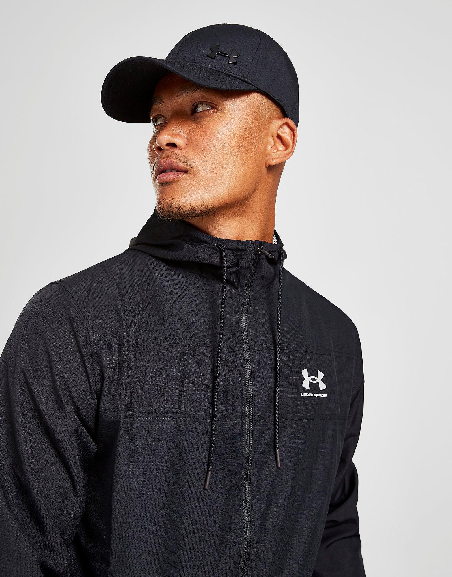 veste Under Armour Sportstyle Windbreaker - Black/White - men´s