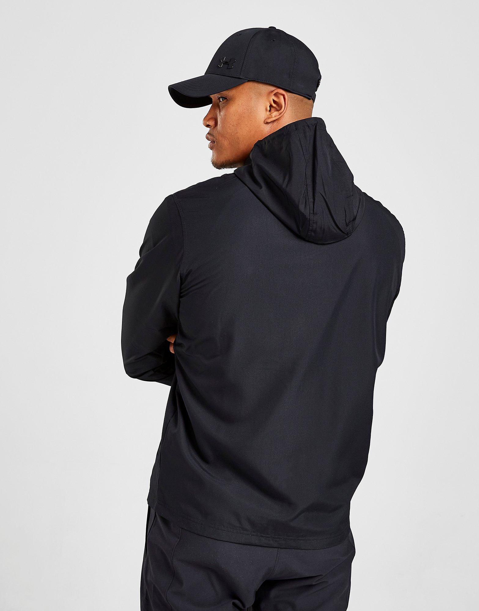 Black Under Armour Sportstyle Windbreaker Jacket - JD Sports Global