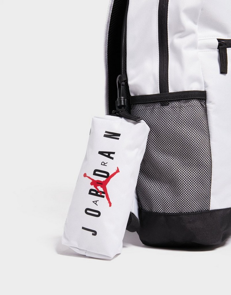 White Jordan Pencil Case Backpack | JD Sports UK