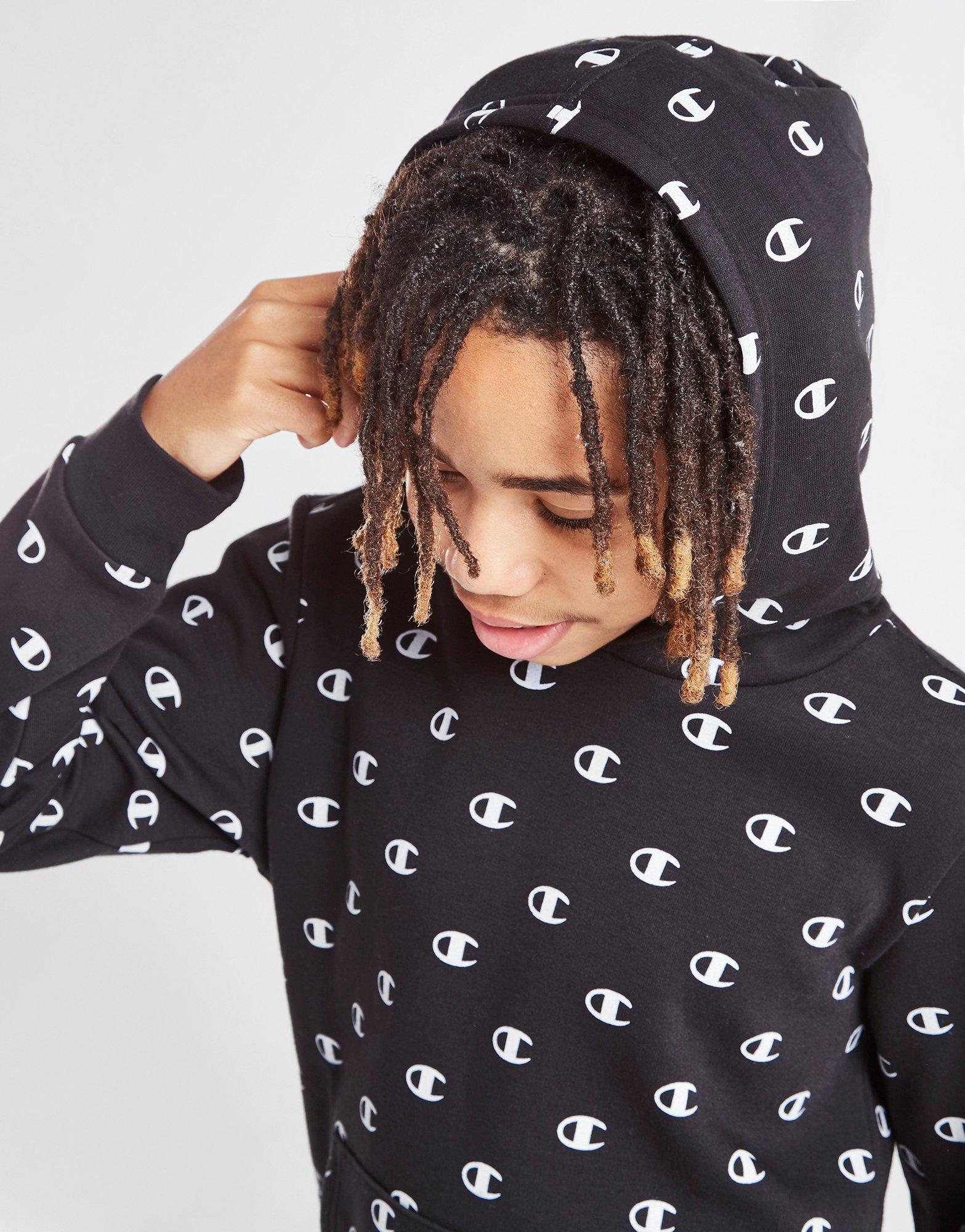 Champion All Over Print Hoodie Junior