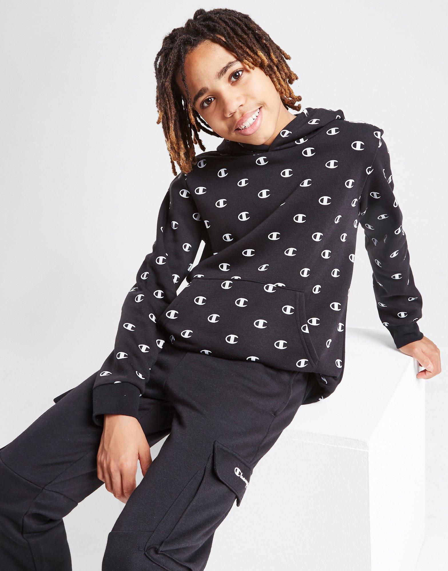 Champion All Over Print Hoodie Junior