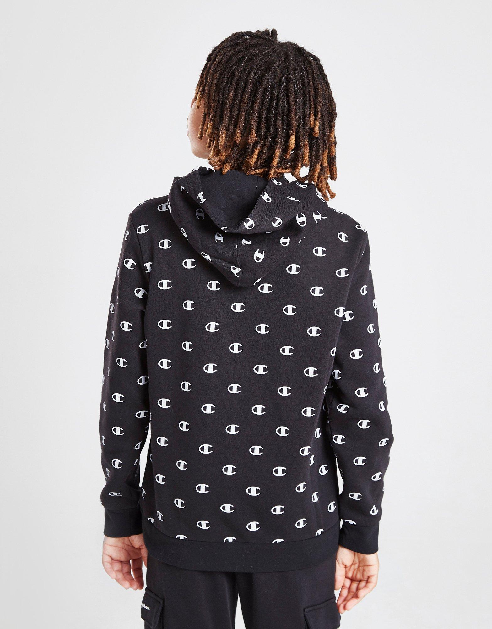 Champion All Over Print Hoodie Junior