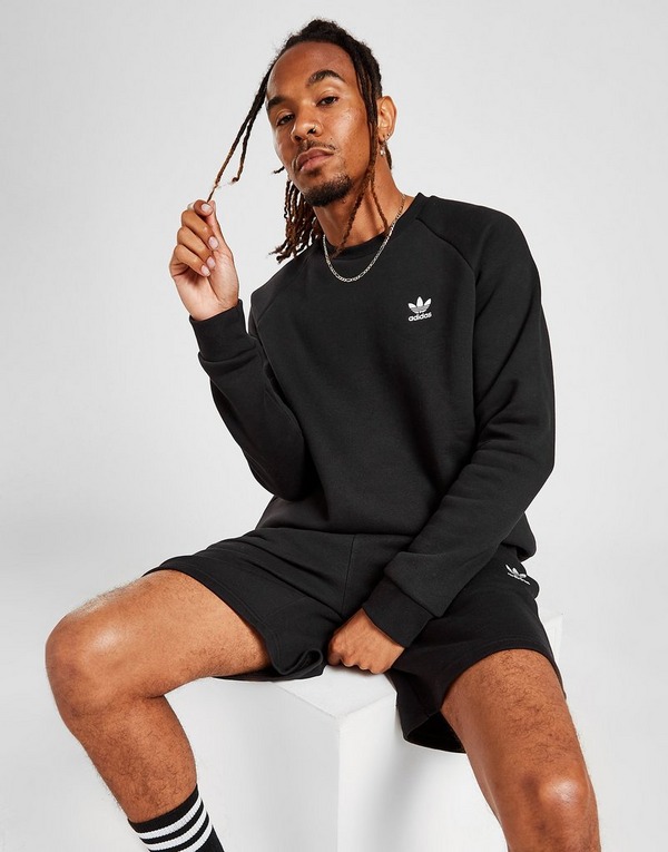 Acheter Noir adidas Originals Sweat-shirt Trèfle Core Homme