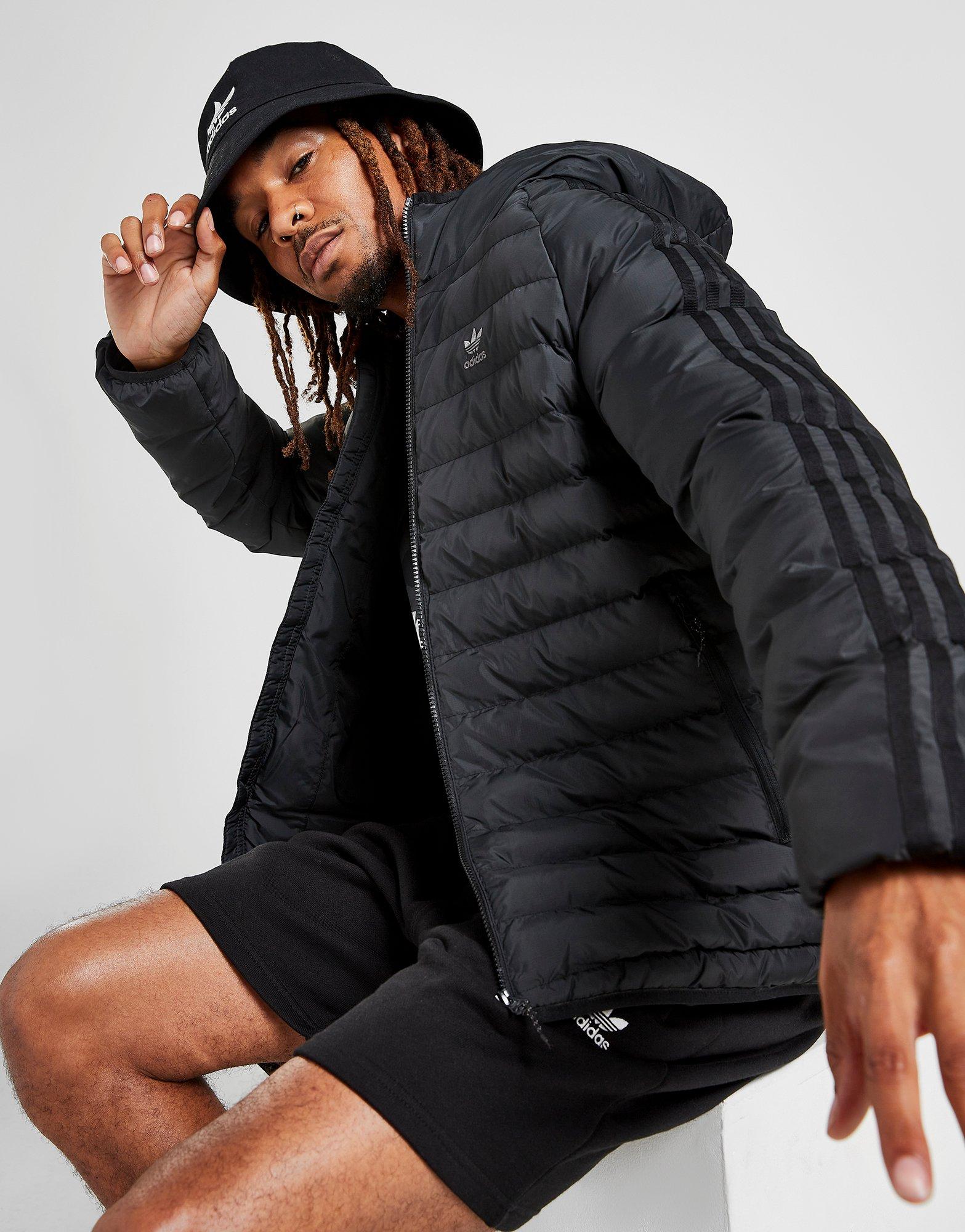 Tomate neutral colisión adidas Originals Bubble Jacket en Negro | JD Sports España