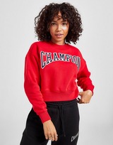 Champion Varsity Crop Crew Sweatshirt