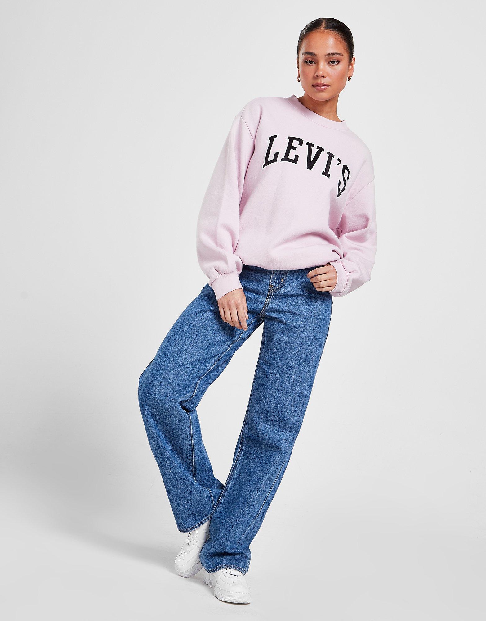 levis high waisted straight jeans