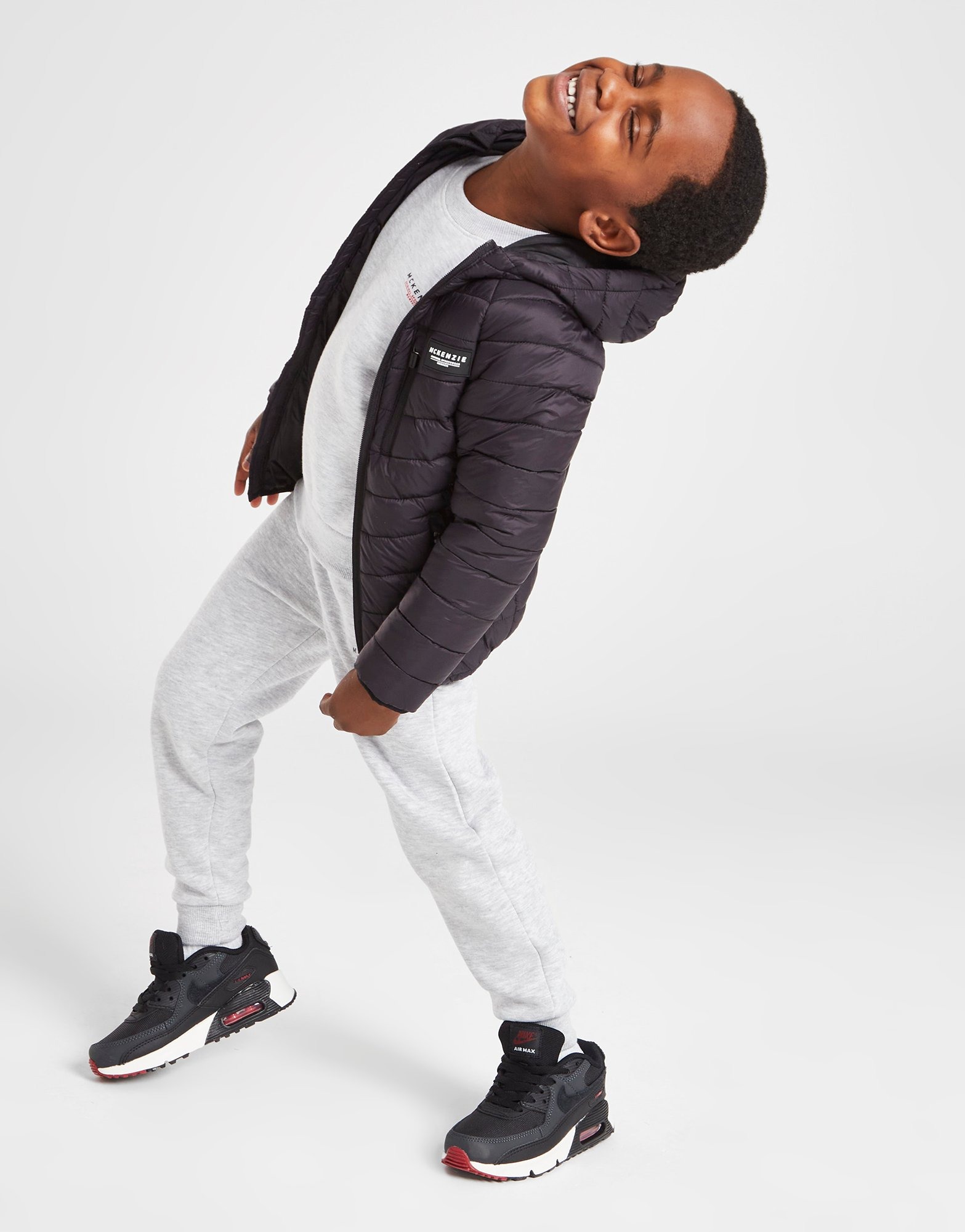 Black McKenzie Mini Corey Padded Jacket Children | JD Sports Global