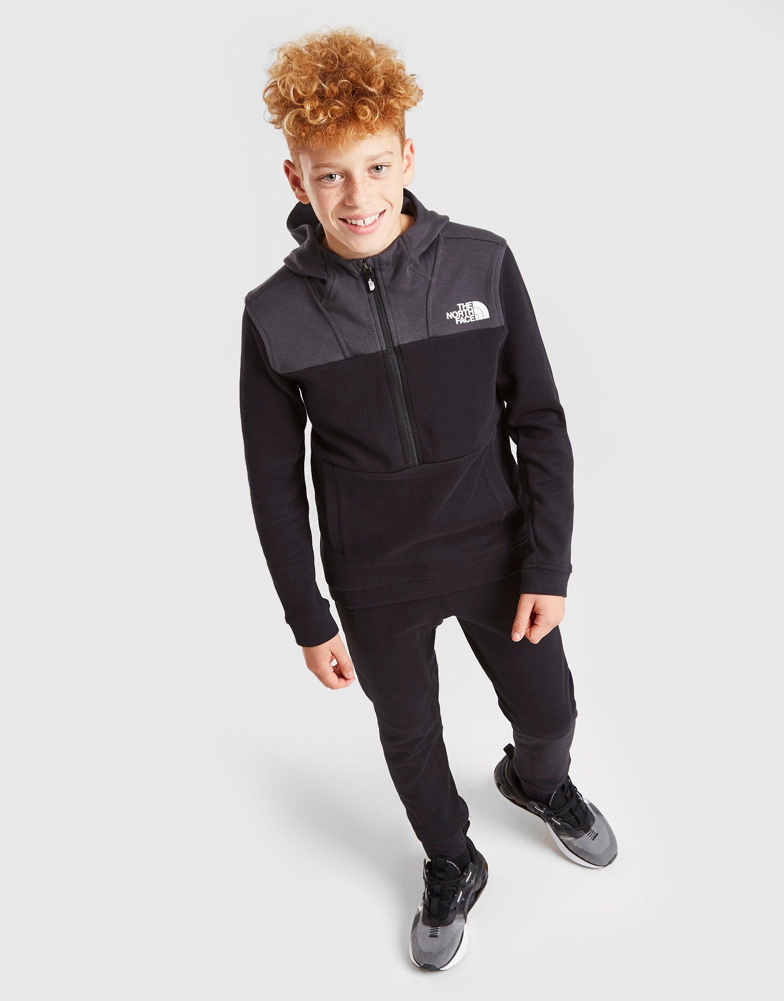 The North Face Slacker 1/4 Zip Fleece Tracksuit Junior