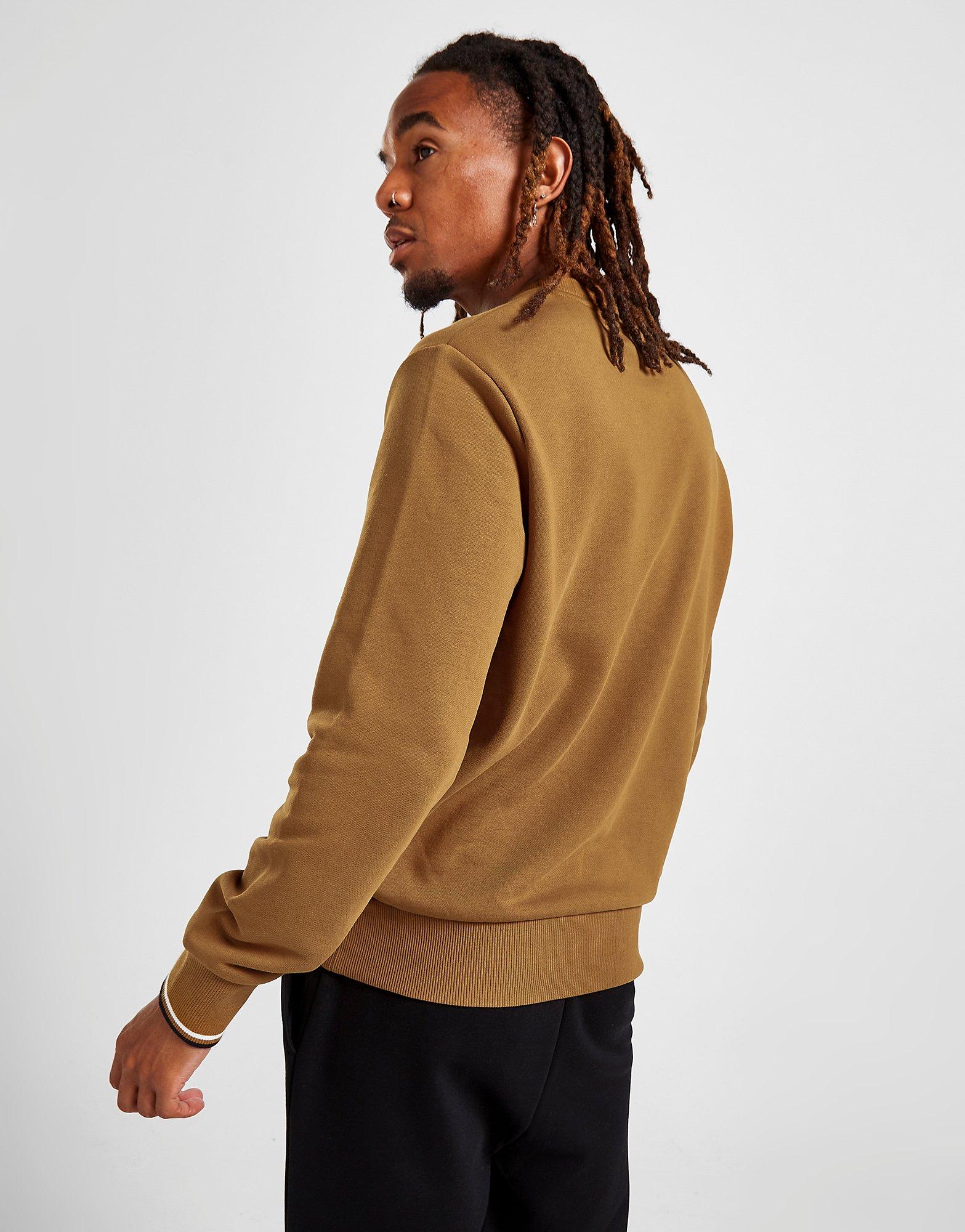 Fred Perry Twin Tip Crew Sweatshirt Herre