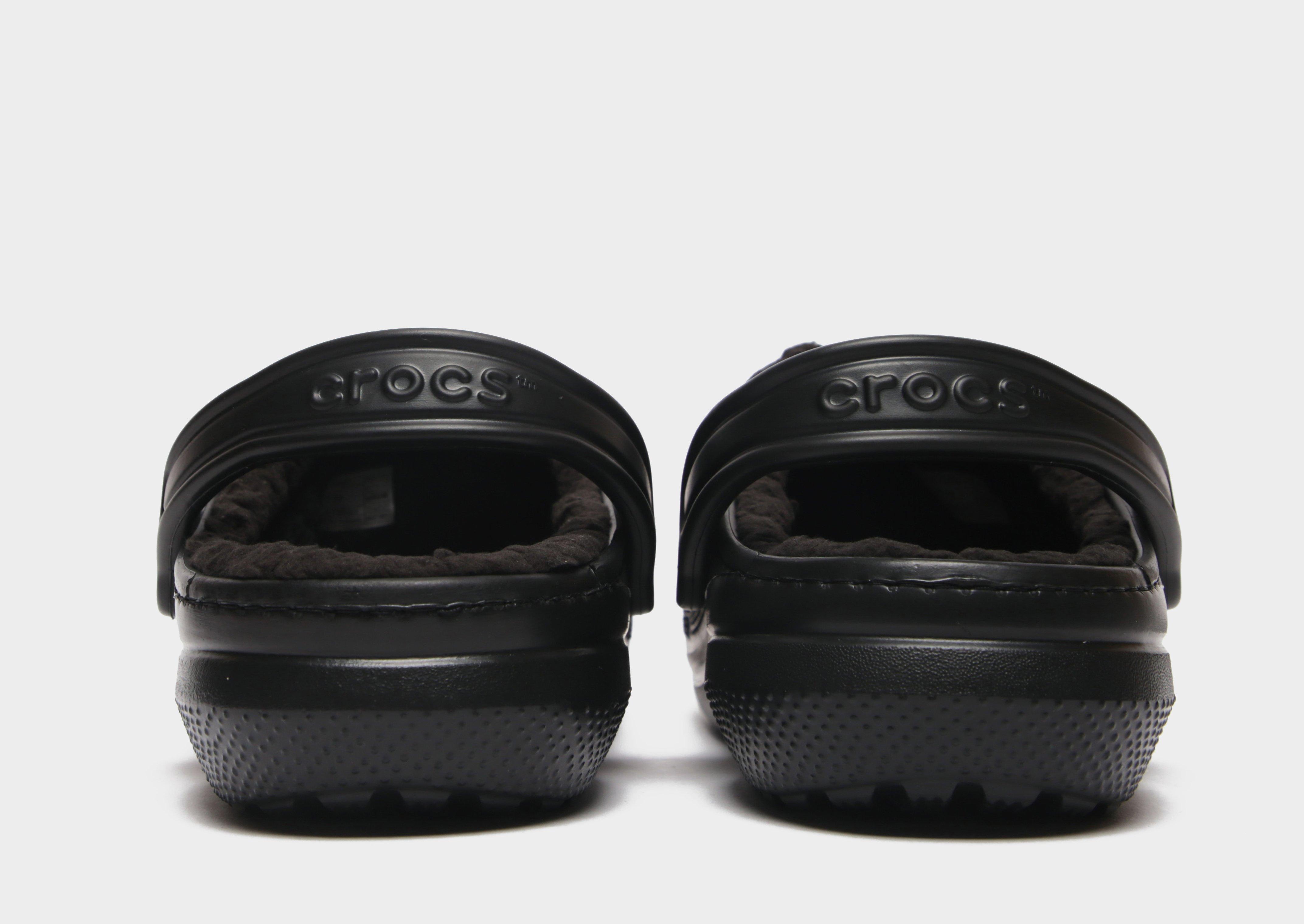 Black crocs discount women's no holes