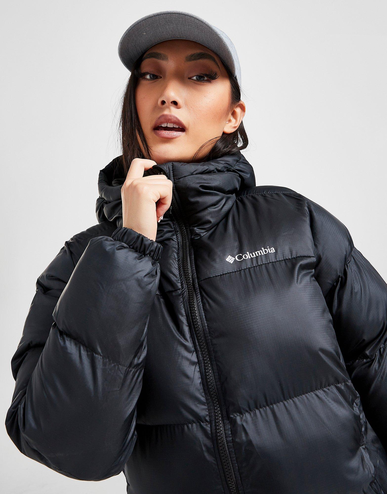 Columbia Puffect Cropped Puffer Jacket In Black Exclusive At ASOS ...