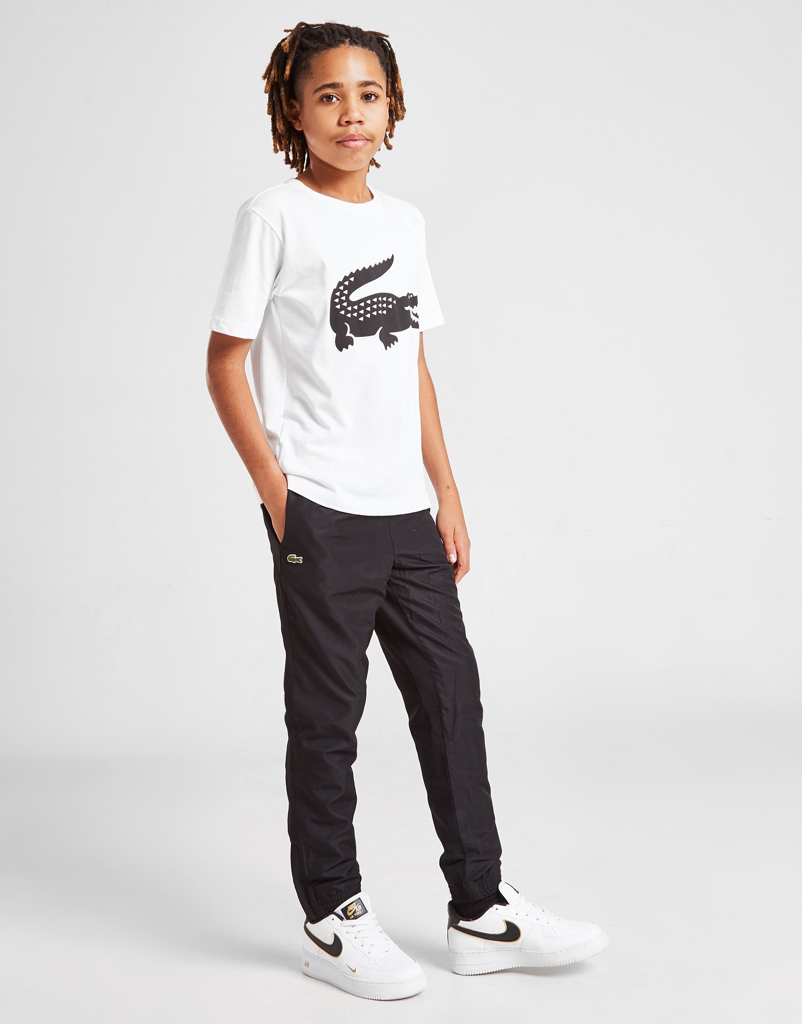 lacoste guppy track pants grey