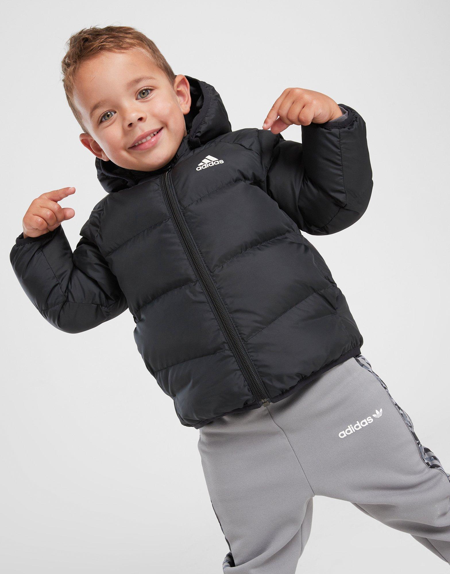 Adidas boys padded jacket sale