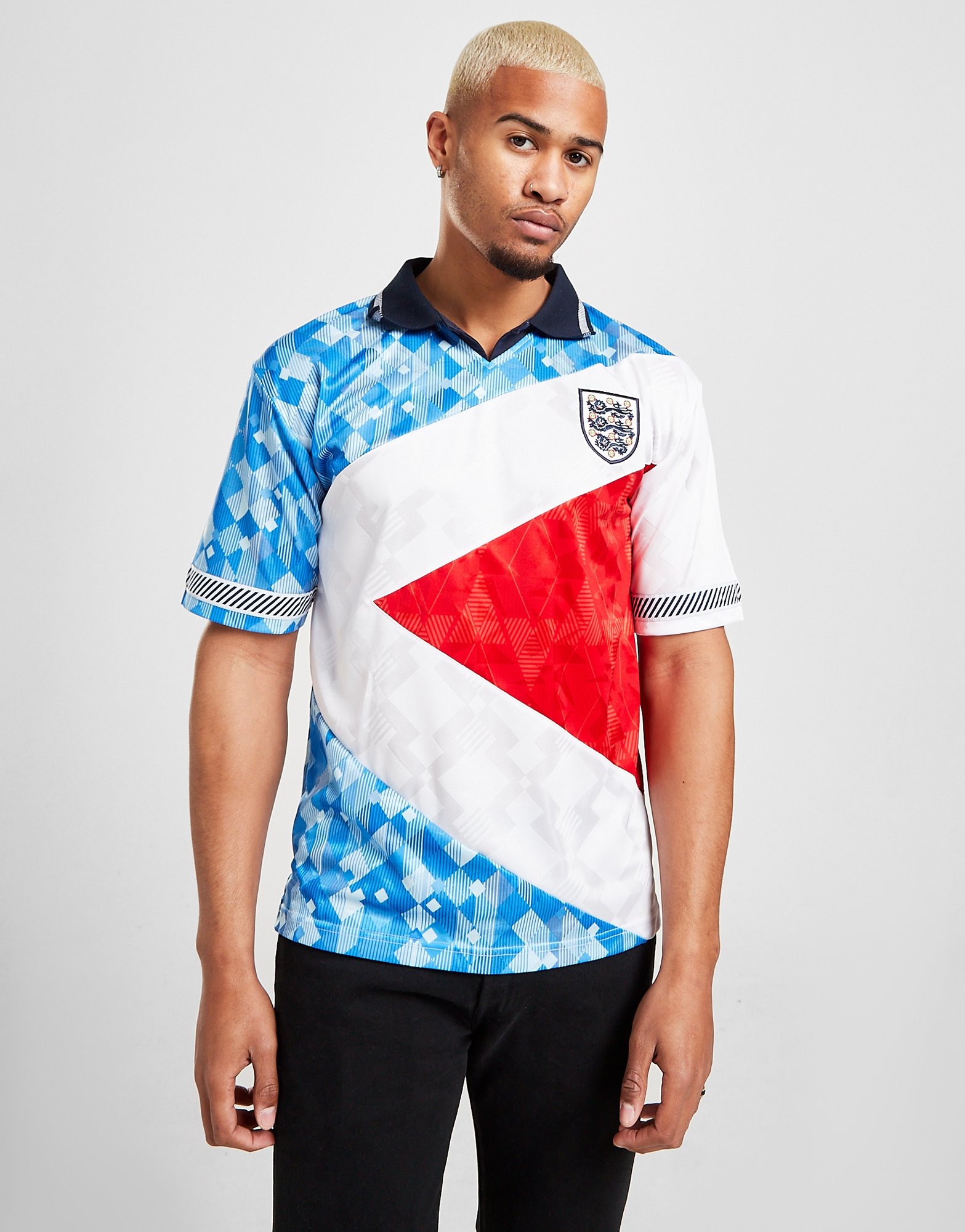 Score Draw England 90 Mash Up Retro Shirt