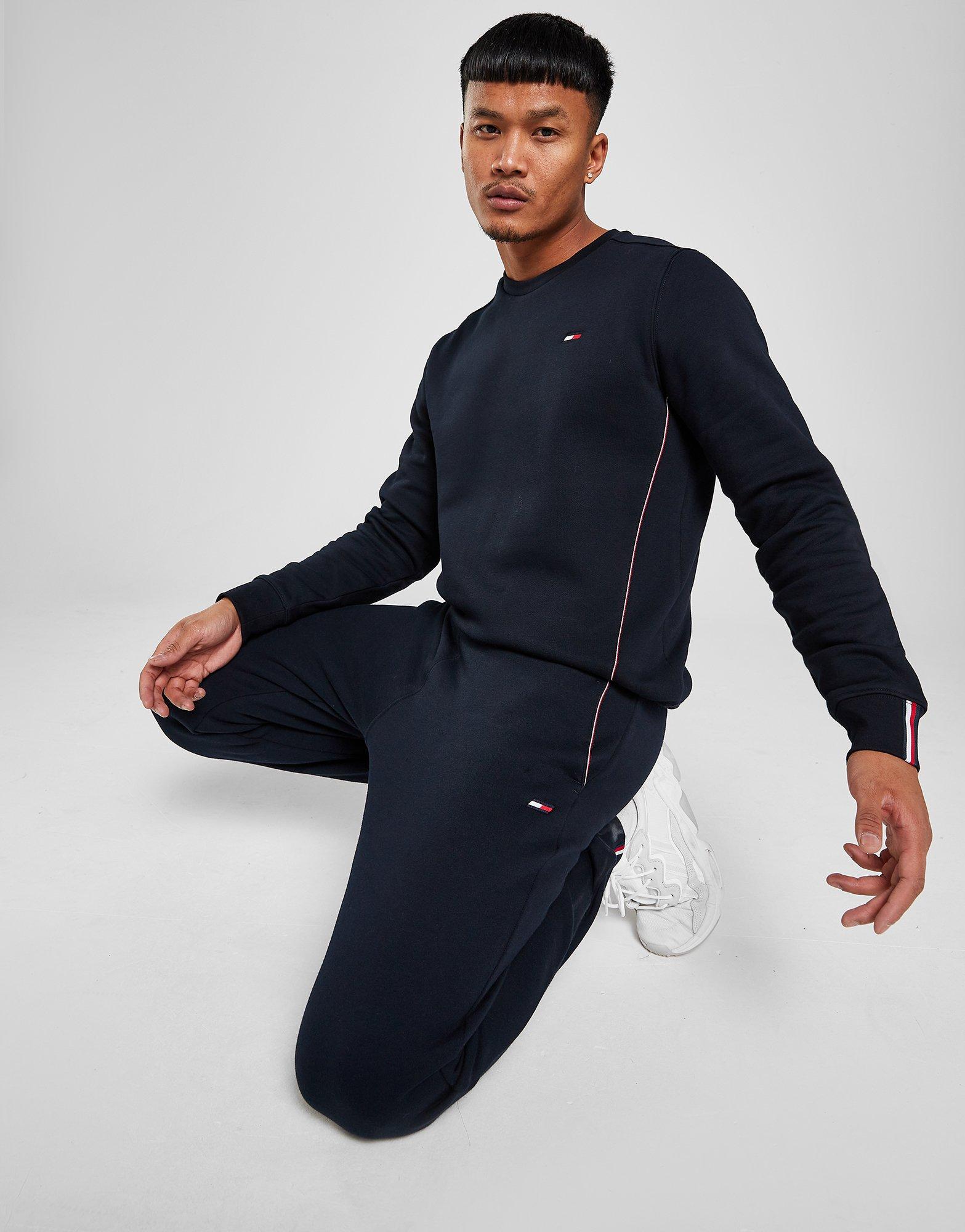 tommy hilfiger tape tracksuit