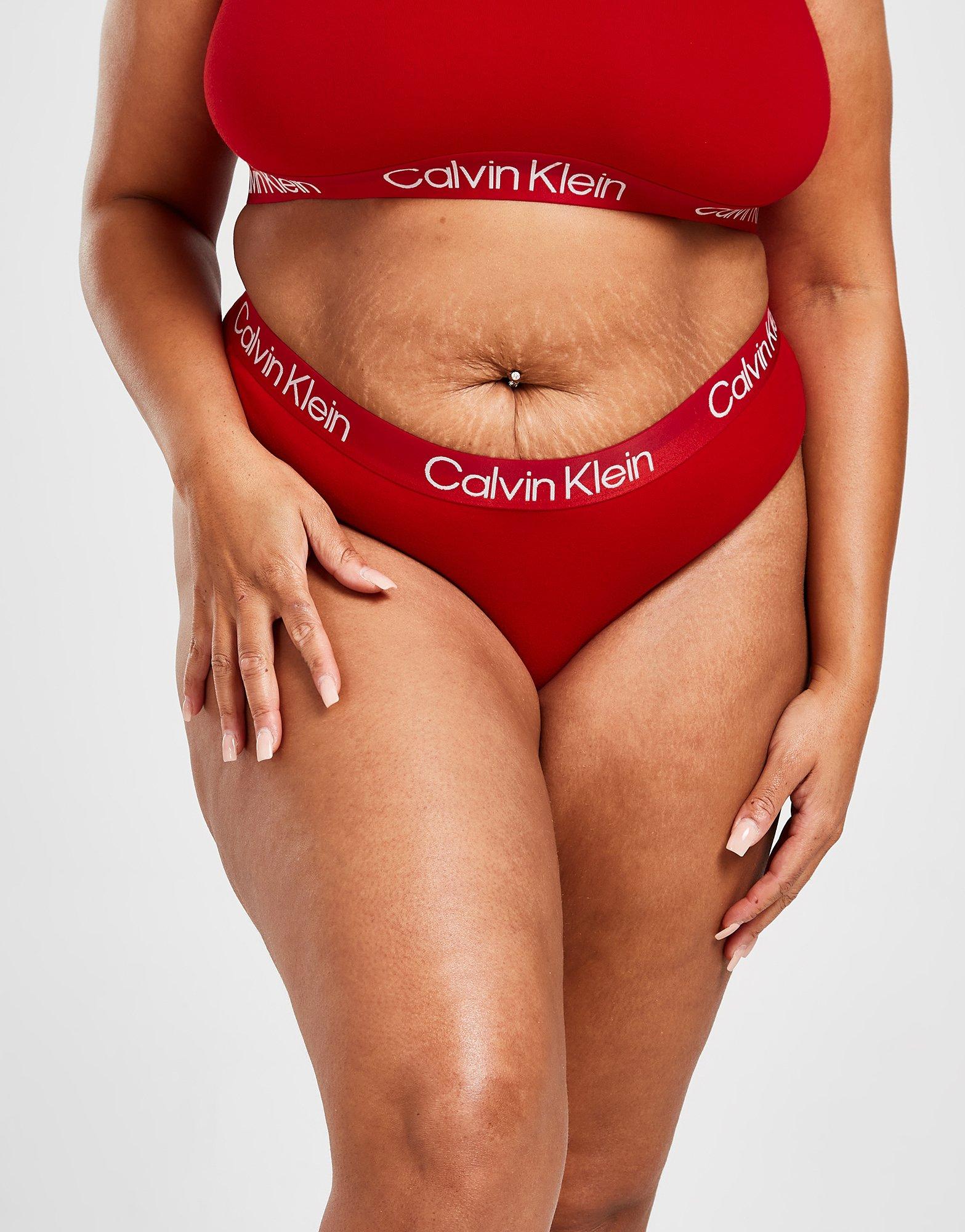 Calvin Klein Plus Size Reimagined Heritage bikini style brief in
