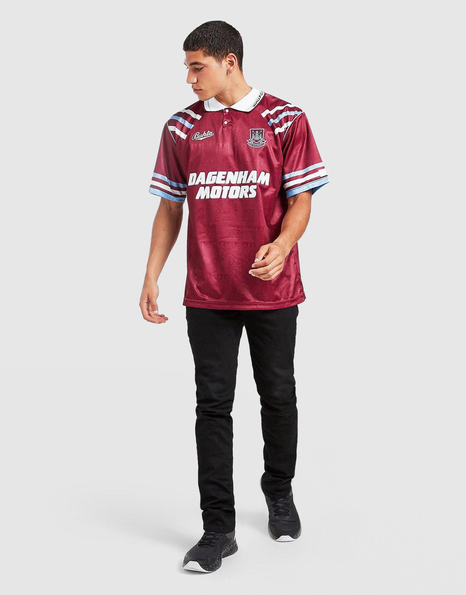Score Draw West Ham United '92 Retro Home Shirt