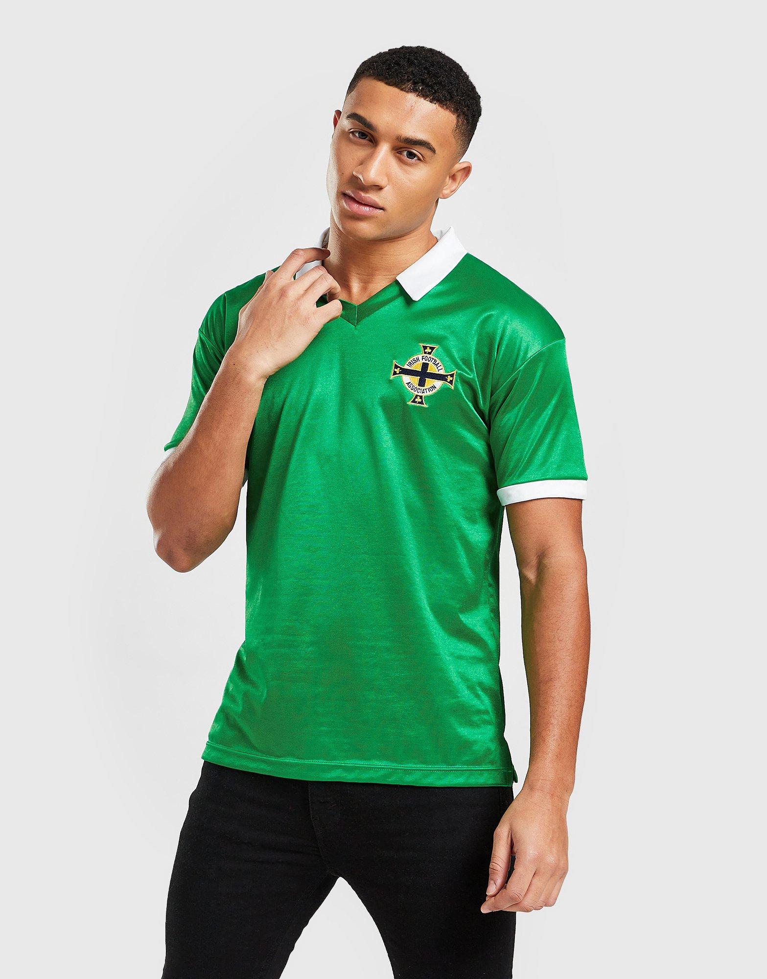 Camiseta de fútbol retro de Irlanda o EIRE.