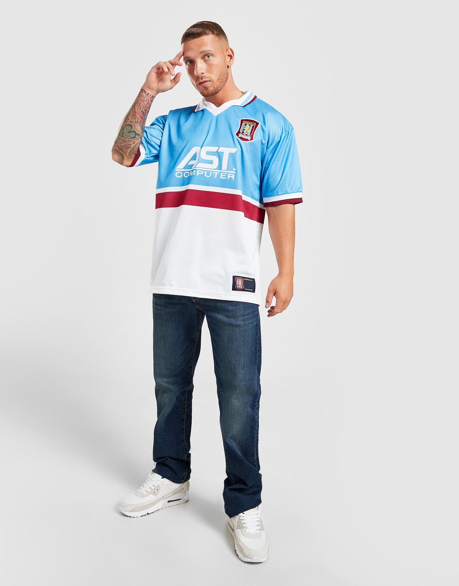 Score Draw Aston Villa FC '98 Retro Auswärts Shirt