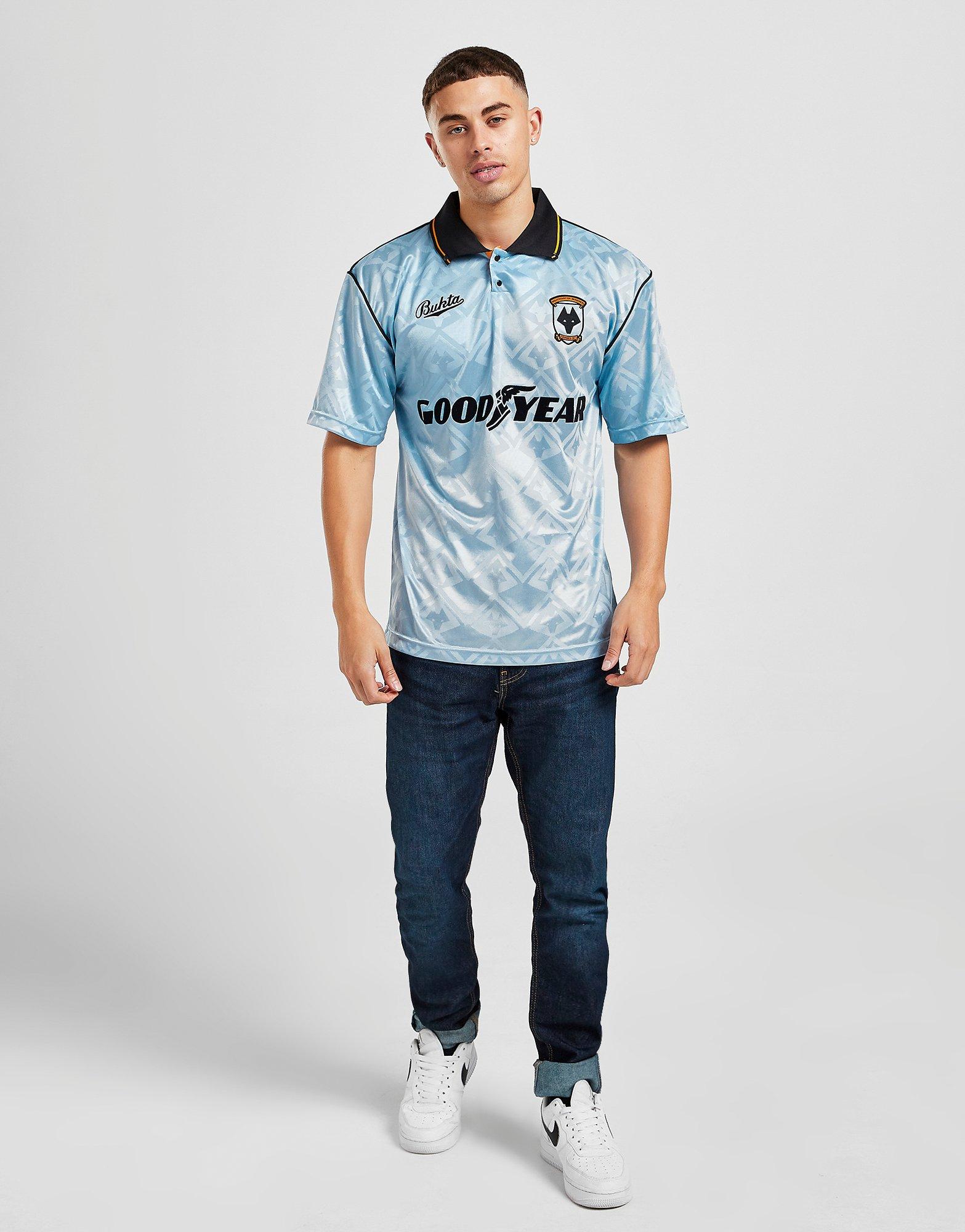 Score Draw Wolverhampton Wanderers FC '92 Away Retro Shirt
