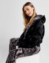 JUICY COUTURE All Over Print Velour Padded Jacket