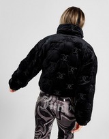 JUICY COUTURE All Over Print Velour Padded Jacke Damen