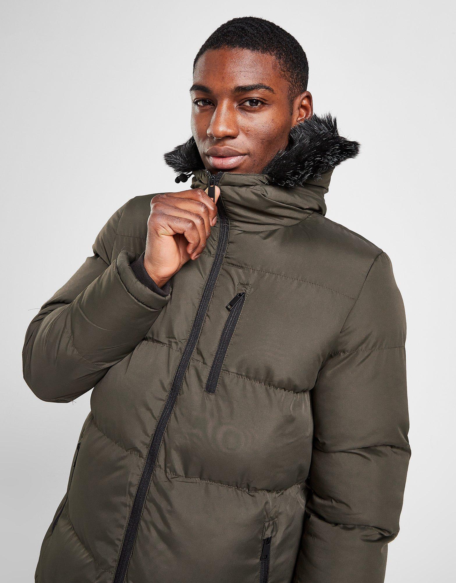 brave soul khaki parka