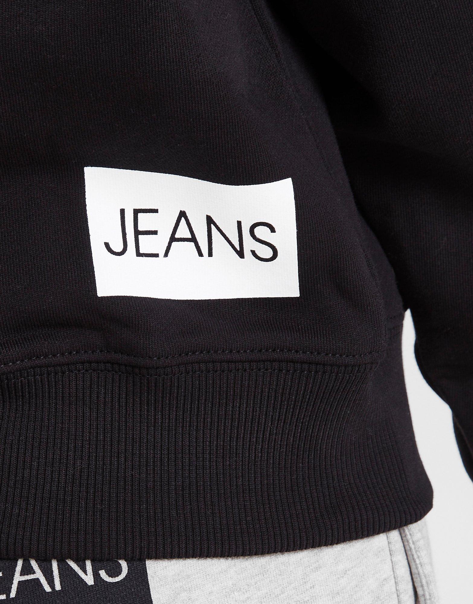 Calvin Klein Girls' Boxy Logo Cropped Hoodie Junior