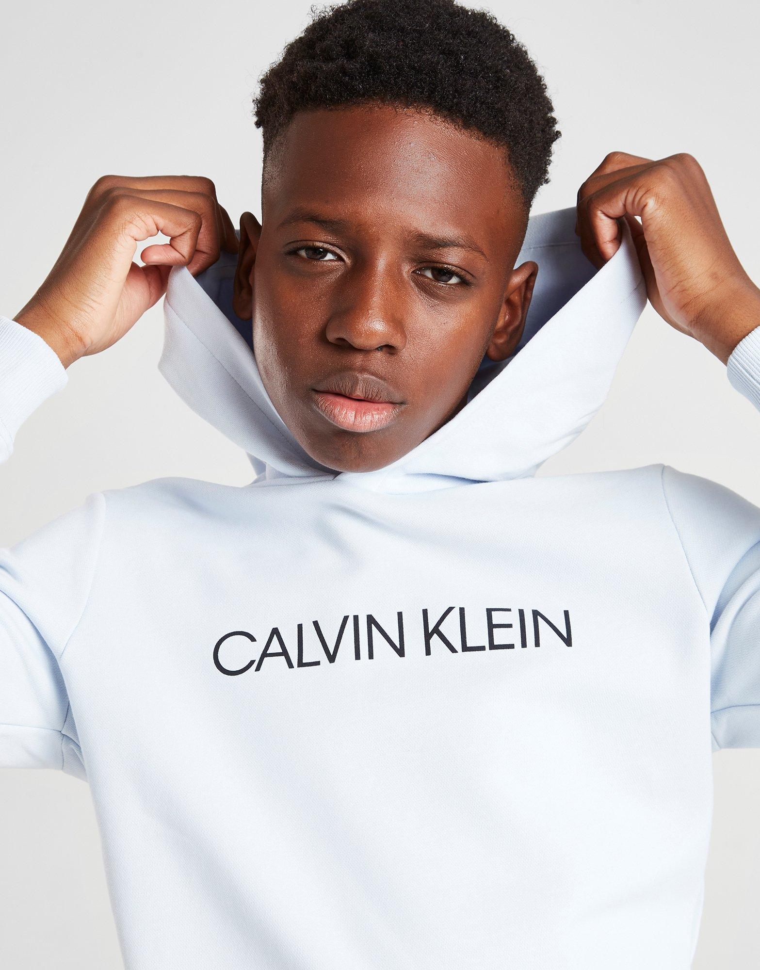 Calvin Klein Institutional Logo Hoodie Junior